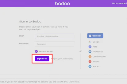 Official pagr badoo Badoo