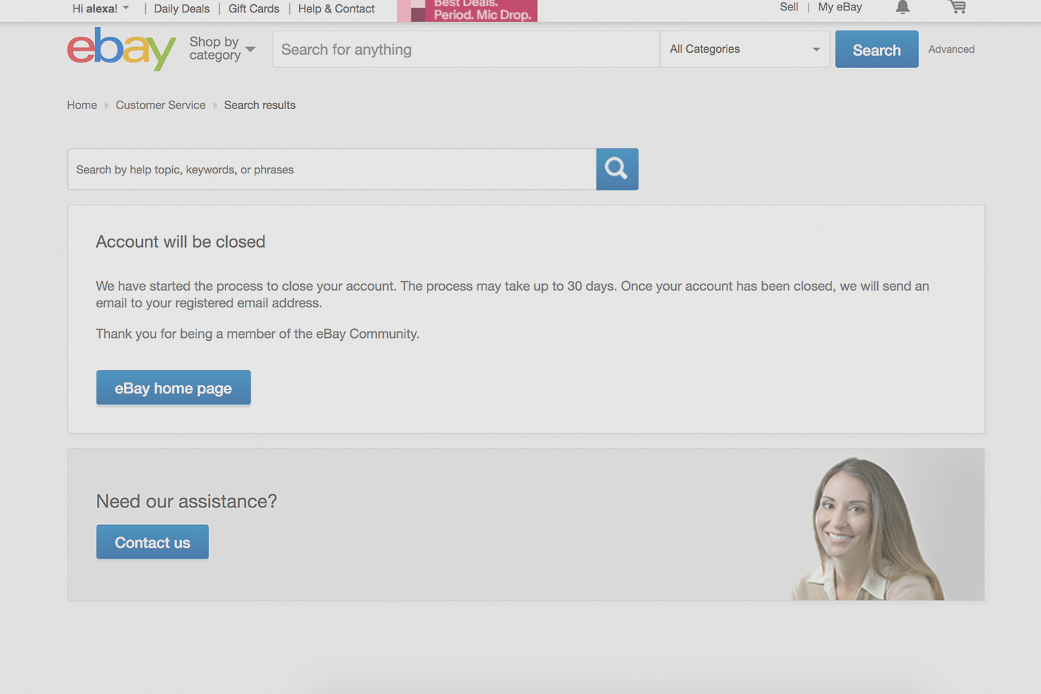 How To Delete Your Ebay Account