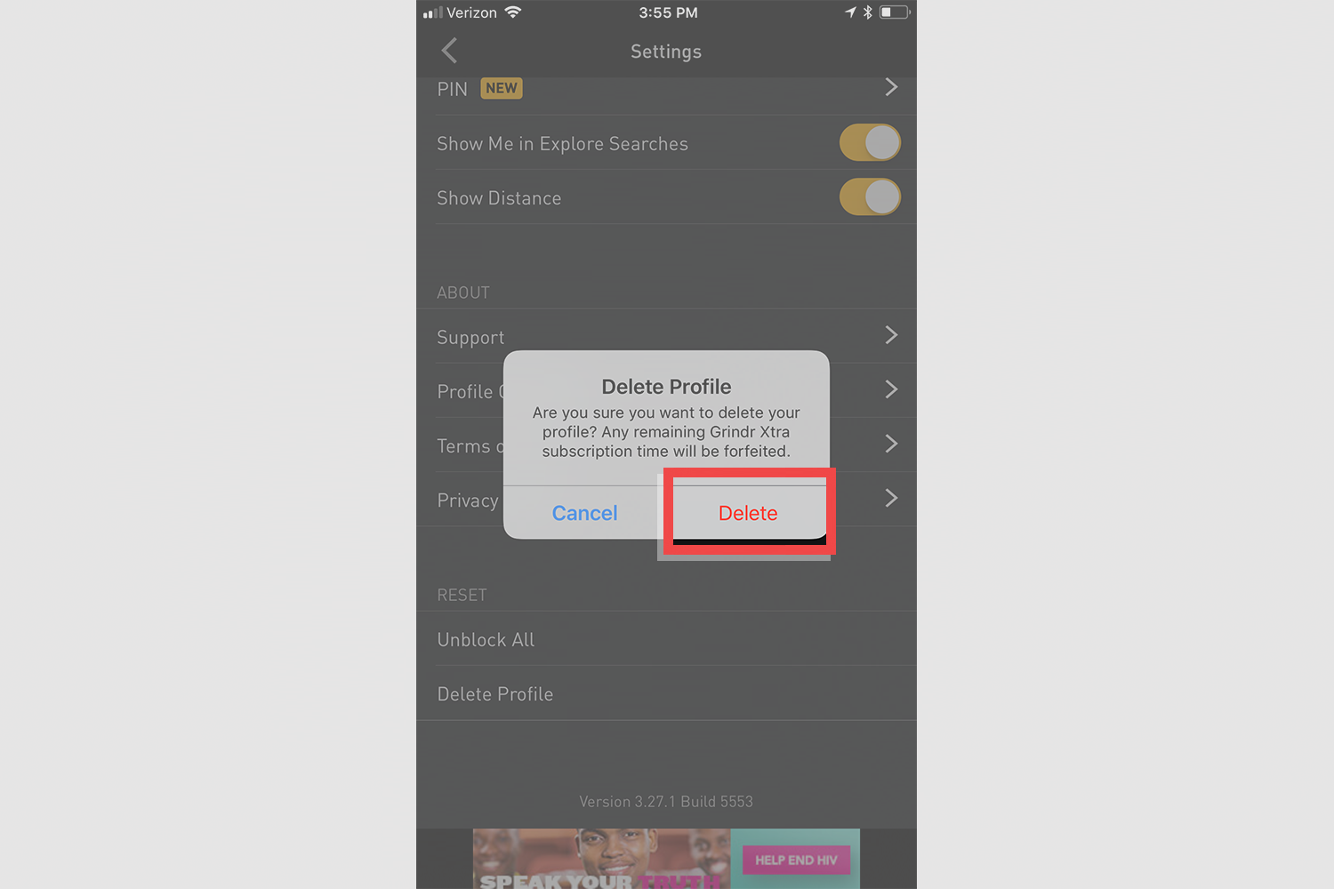 grindr how to change preferences