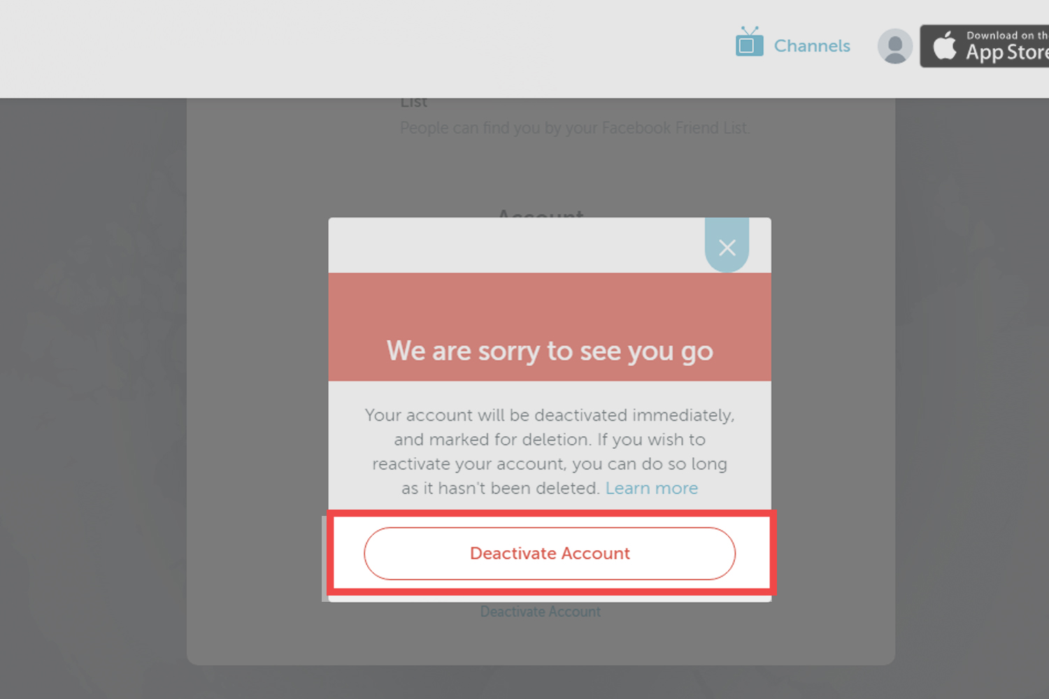 How To Delete Your Periscope Account