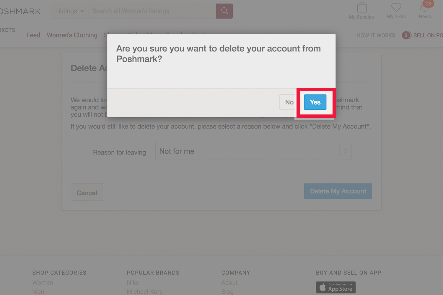 How To Delete Your Poshmark Account