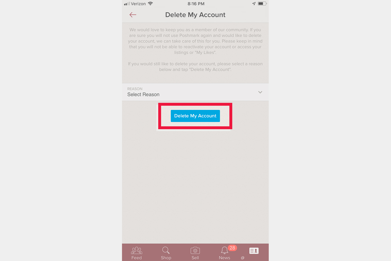 How To Delete Your Poshmark Account