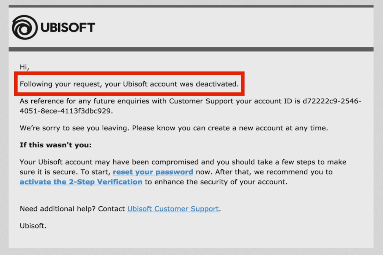 How To Delete Your Ubisoft Account